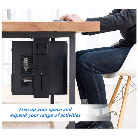 EAN 8051128102819 - Techly ICA-CS 66 soporte de CPU Soporte para instalación de CPU bajo mesa Negro imagen 7