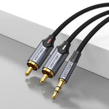 EAN 6922794751446 - Vention BCNBF cable de audio 3.5mm TRRS 2 x RCA imagen 2