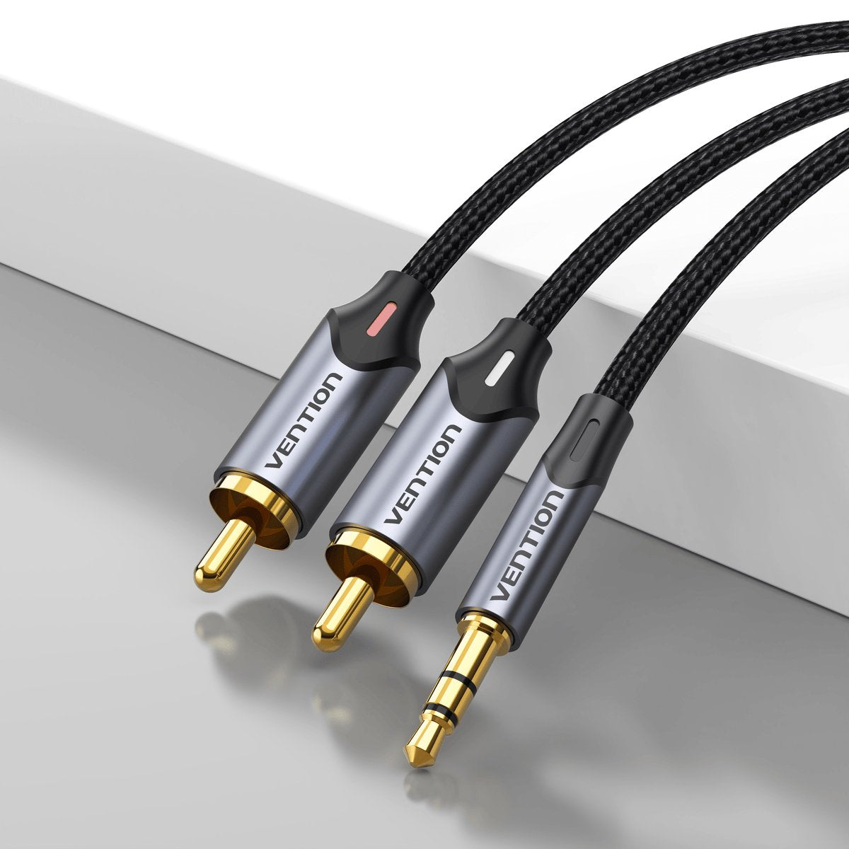 EAN 6922794751460 - Vention BCNBH cable de audio 3.5mm TRRS 2 x RCA imagen 2