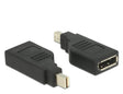 EAN 4043619656264 - DeLOCK 65626 cambiador de género para cable Mini DisplayPort DisplayPort Negro imagen 1