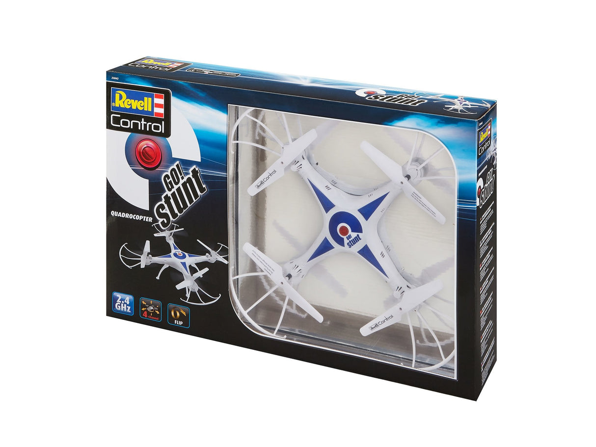 Revell Cuadricóptero Dron Blanco/Azul 23842