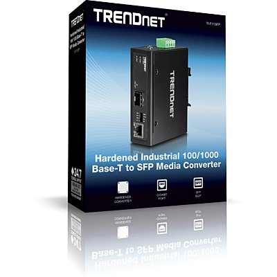 EAN 0710931160369 - Trendnet TI-F11SFP convertidor de medio 1000 Mbit/s Negro imagen 4