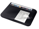 Leitz Desk Mat W. Soft-Touch Surface 50x65cm Negro With Transparente Funda