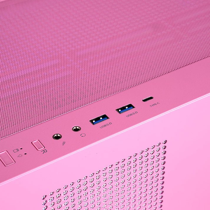 Caja Pc Thermaltake Ca-1y7-00mawn-00 Rosa