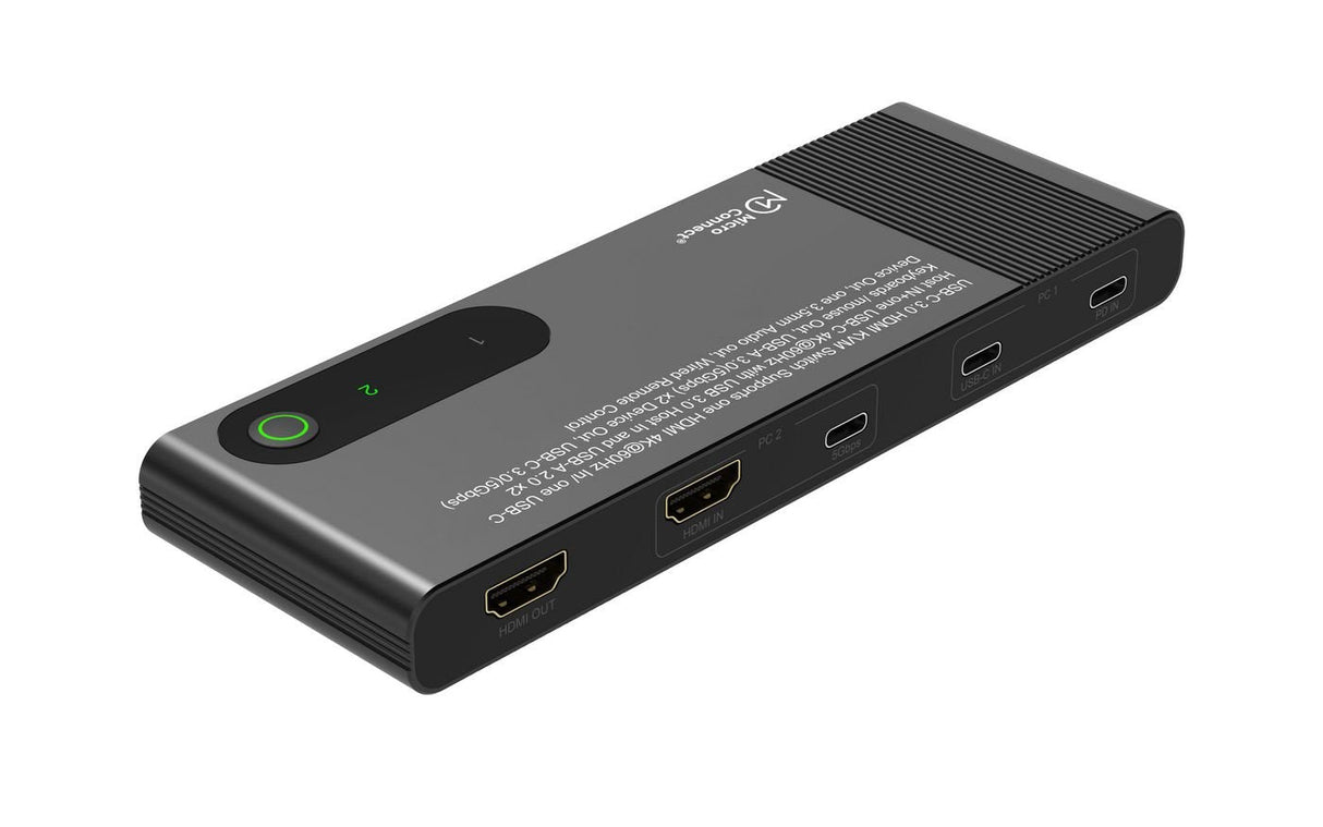 Hdmi & Usb-C Kvm Switch 2-Port