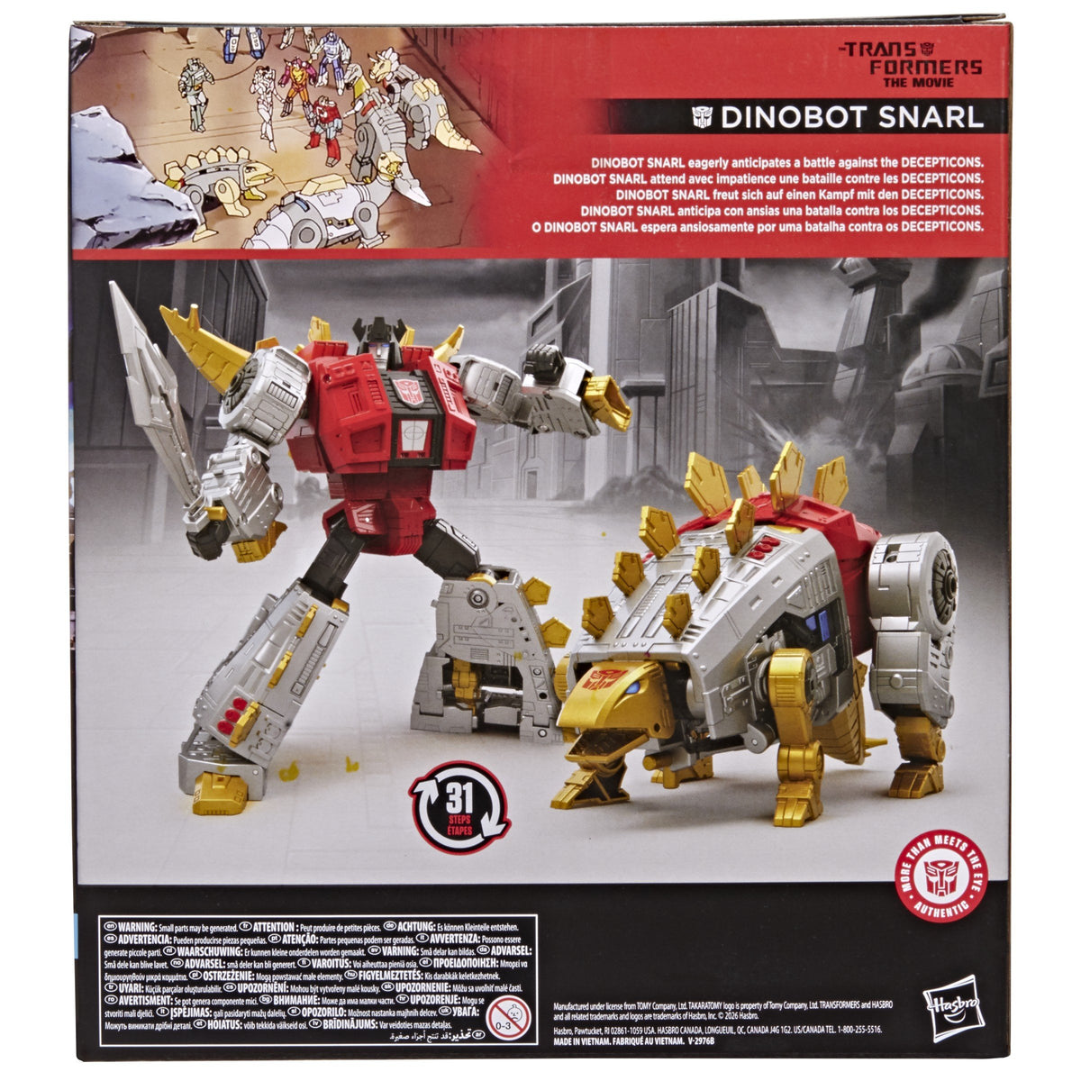 EAN 5010996348715 - Transformers G21885L00 figura de juguete para niños imagen 4