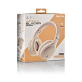 Auriculares Inalámbricos Ngs Artica Glacier Con Micrófono Bluetooth Beiges