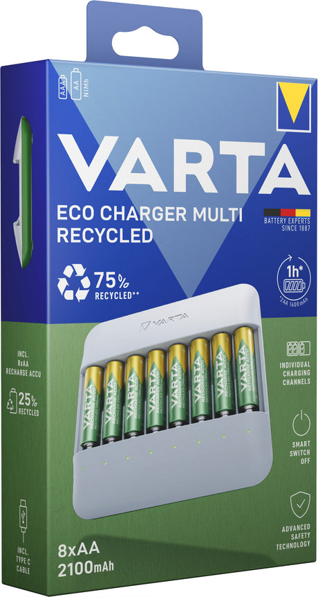 EAN 4008496073801 - Varta Eco Charger Multi cargador de batería Pilas de uso doméstico USB imagen 10