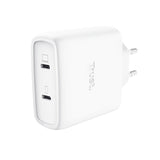 Cargador Usb Gan Trust Maxo 65w 2xusb-C Incluye Cable Usb-C 2m Color Blanco