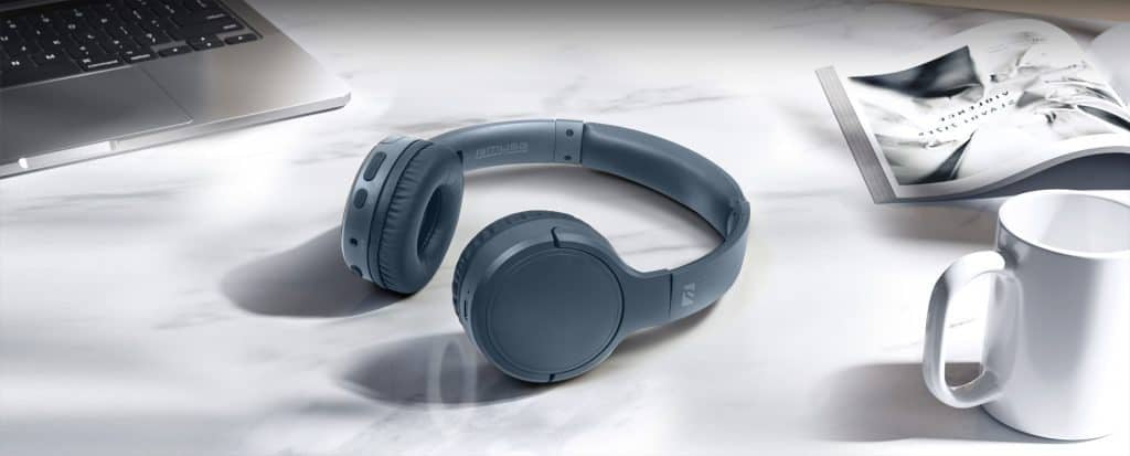 Auriculares  Muse Bluetooth Estéreo M-272 Btb On-Ear, Wireless, Blue