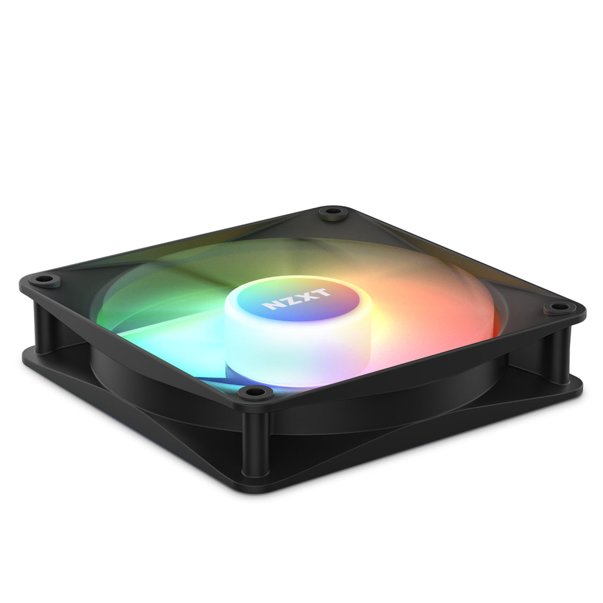 Ventilador  Nzxt 120mm Hub-Mounted Led Fan Single Black Rf-C12sf-B1 Retail