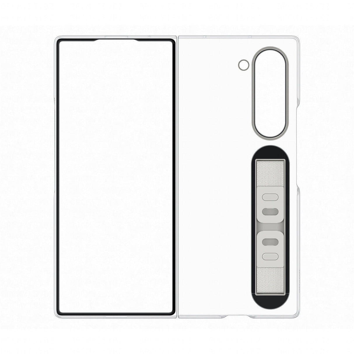 EAN 8806095613871 - Samsung EF-QF956CTEGWW funda para teléfono móvil 19,3 cm (7.6") Transparente imagen 4