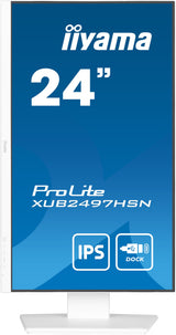 EAN 4948570123223 - iiyama ProLite XUB2497HSN-W1 pantalla para PC 60,5 cm (23.8") 1920 x 1080 Pixeles Full HD LED Blanco imagen 3