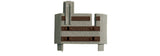 Roco H0 Geoline Con Bettung 61183 Schwellenendstück 6 Ud.