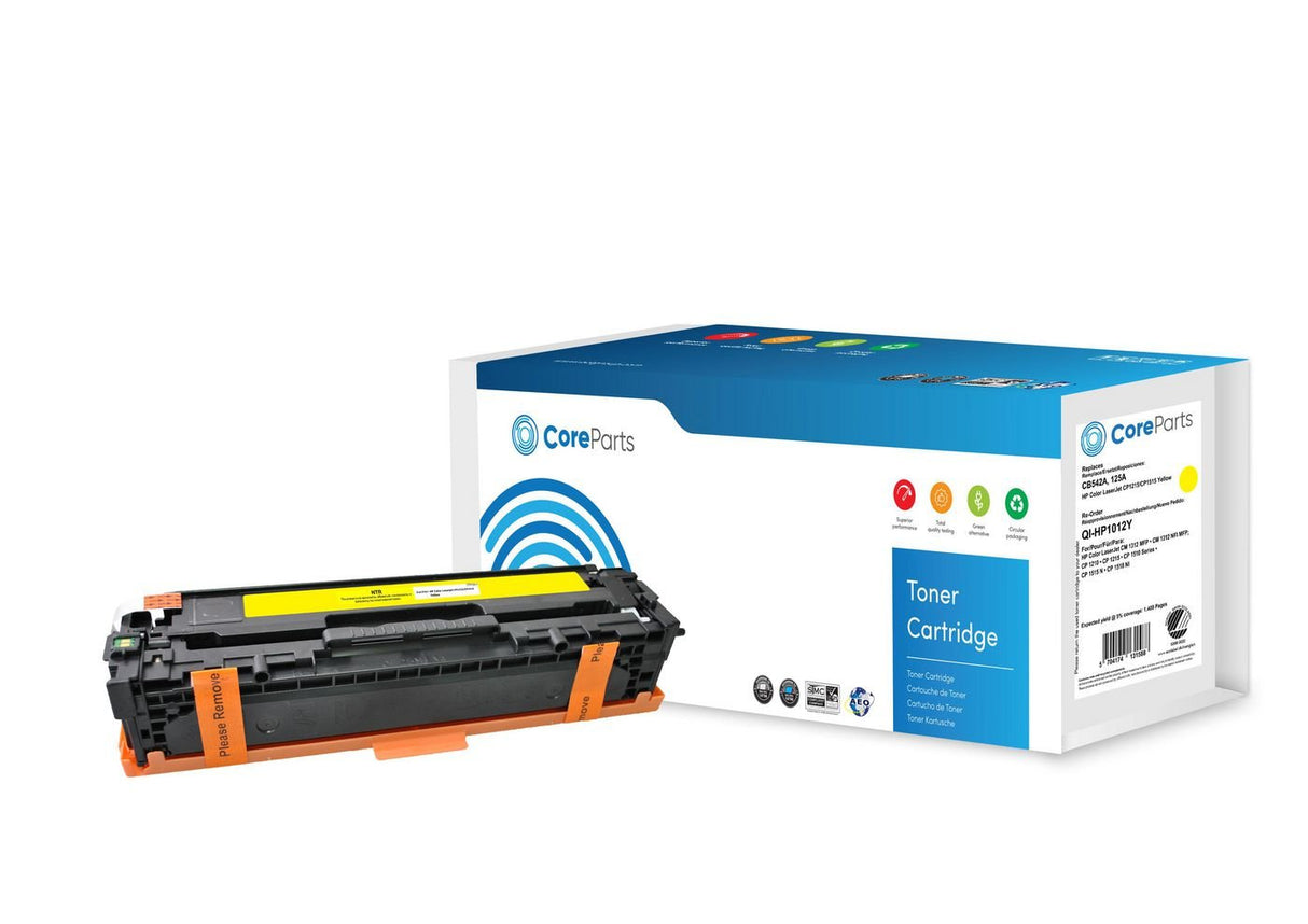 EAN 5704174131588 - CoreParts QI-HP1012Y cartucho de tóner 1 pieza(s) Compatible Amarillo imagen 1