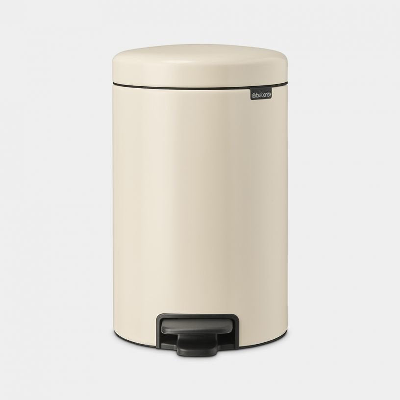 Papelera Brabantia Pedal Bin Newicon 12 L Soft Beige