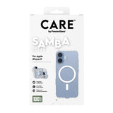 Panzerglass Care Fashionable Case Samba Transparentee W. Blanco Magsafe Iphone 17
