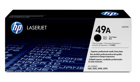EAN 0829160319551 - HP 49A Black Original LaserJet Toner Cartridge cartucho de tóner 1 pieza(s) imagen 1
