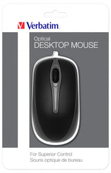 EAN 0023942490197 - Verbatim 49019 ratón Oficina Ambidextro USB tipo A Óptico 1000 DPI imagen 1