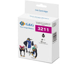 G&G Cartucho De Tinta Compatible Brother Lc-3211bk Negro