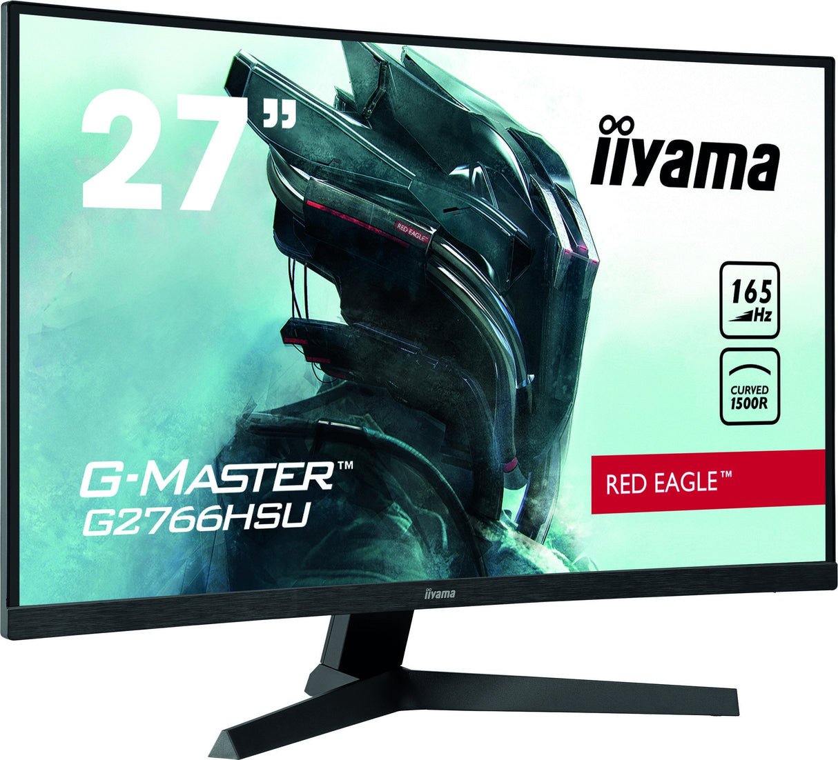 Monitor Iiyama G2766hsu-B1 27" Ete Va Fhd Curved Gaming 1500r 16:9 3000:1 250cd M2 1ms 2xhdmi