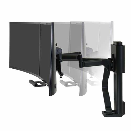 Soporte  Ergotron Trace 45-631-224 Para Monitor  (27") Abrazadera Negro