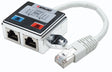 EAN 0766623504195 - Intellinet 504195 cambiador de género para cable 2 x RJ45 Plata, Blanco imagen 1