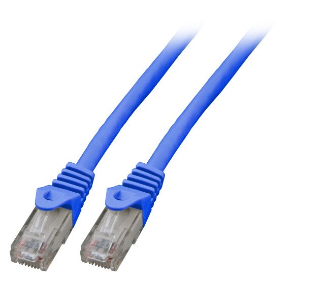 Efb Rj45 Cable De Red Cat.5e U Utp Lszh Cca Awg24 7 Blau 25m