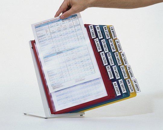 Simema De Paneles Indicadores De Mesa Durable Variotable 20 Panel Indicador Múltiple