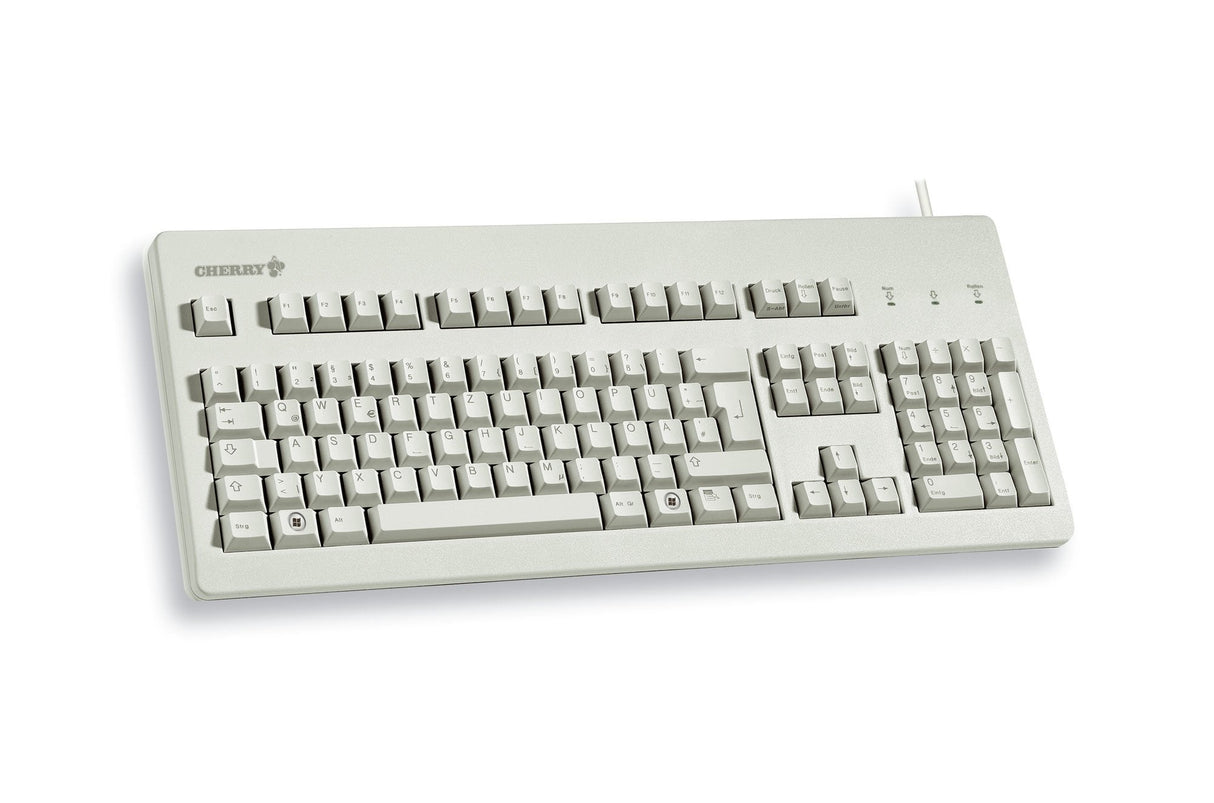 Cherry Comfort Line G80-3000, Teclado Beige, Distribución De, Cherry Mx Blue G80-3000lscde-0