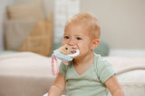 Zapf Creation Schnuller Para Babys Baby Born Mit Beissring Und Clip Teddy-Design Waschbar 839362