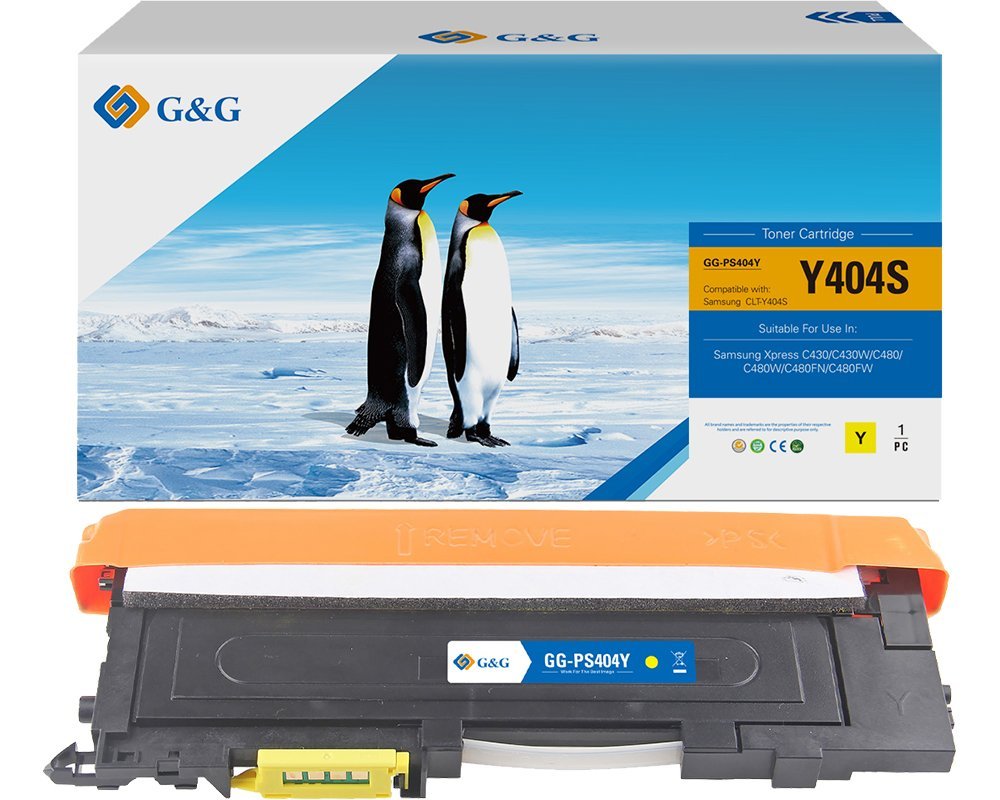 Toner G&G Compatible Con Samsung Clt-Y404s Hp Su444a