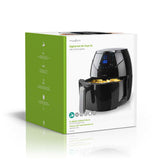 Nedis Freidora De Aire Caliente  4.6 L  Minutero: 60 Min  Digital  Negro