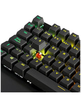 Teclado Newskill Gaming Ns-Kb-Serikev2  Usb Qwerty Español Negro