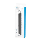 Aisens Usb-C Dock 13 En 1, Usb-C A 2xhdmi, 1xdisplayport, 1xrj45, 3xusb-A, 2xusb-C, 1xusb-C Pd, 1xsd, 1xmicro Sd, 1xaudio, 1xranura Kensington, 30cm