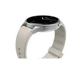 Smartwatch Hama 8900, Gps, Amoled 1.3, Srebrna Koperta, Bezowy Pasek Silikonowy
