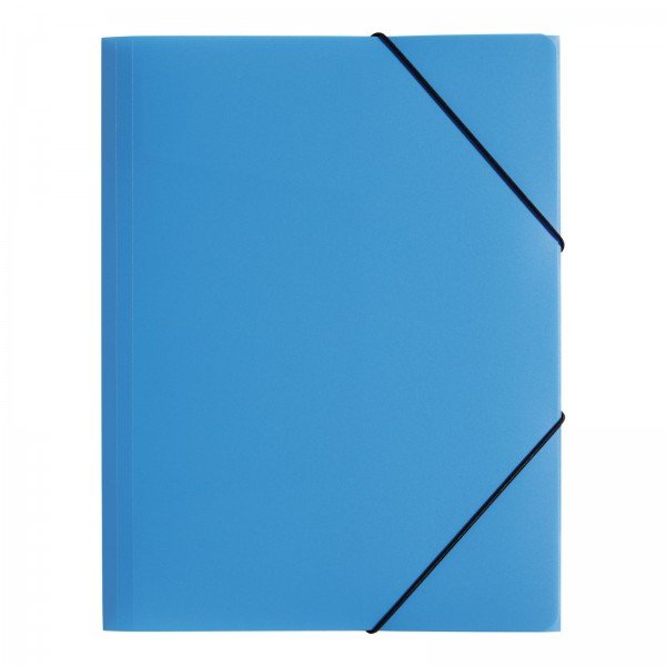 Pagna Carpeta Con Elástico A4 Pp 3 Einschlagklappen Azul Claro