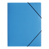Pagna Carpeta Con Elástico A4 Pp 3 Einschlagklappen Azul Claro