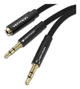 EAN 6922794734494 - Vention BBLBF cable de audio 1,5 m 3,5mm Negro imagen 1