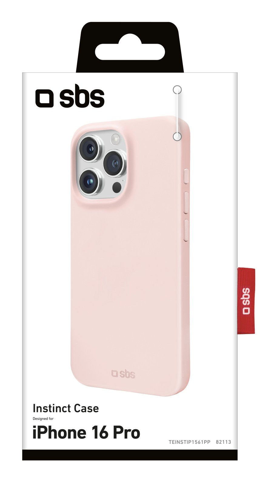 Sbs Inminct Funda Para Iphone 16 Pro Rosa