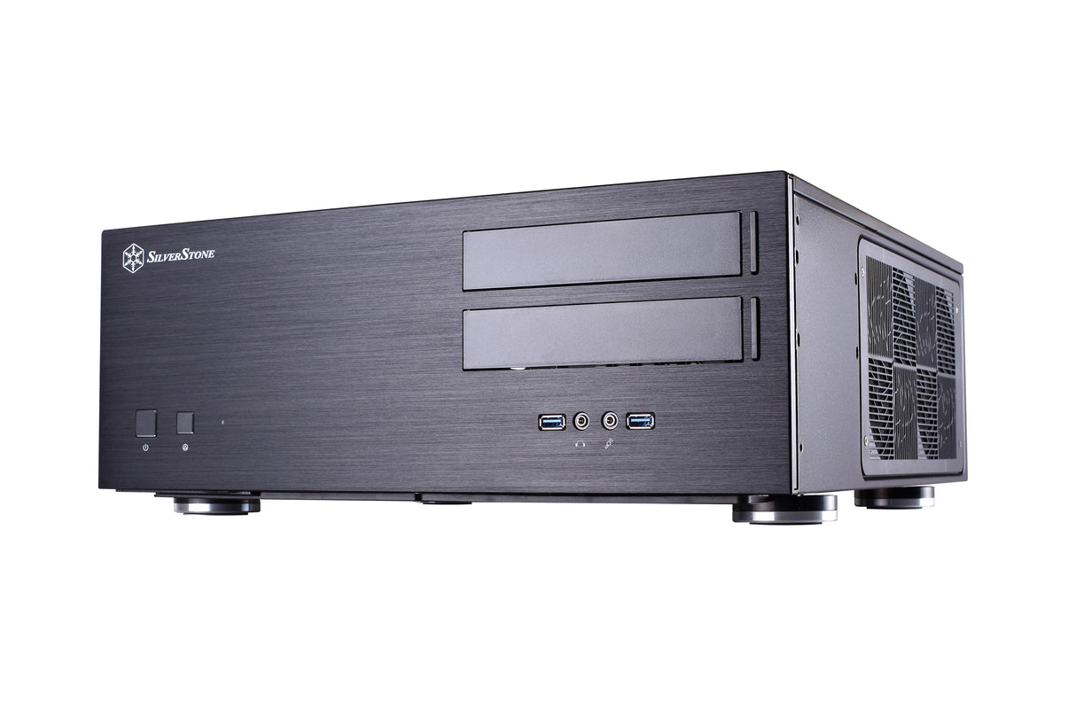 Caja Pc Silverstone Computer Case Sst-Gd08b Grandia Htpc Atx, Black