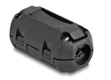 Delock 80945 Núcleo De Ferrita / Anillo De Ferrita Para Cable Redondo 7 Mm 2 Piezas Negro