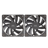 EAN 8435693102762 - Mars Gaming MFPROX2 sistema de refrigeración para ordenador Carcasa del ordenador Ventilador 12 cm 2 piez imagen 2