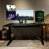 Soporte Thermaltake Dual Rgb Gaming Monitor Arm Para Monitor Negro, Para Monitores De 17" - 35" Gea-Msr-Dmsblk-01