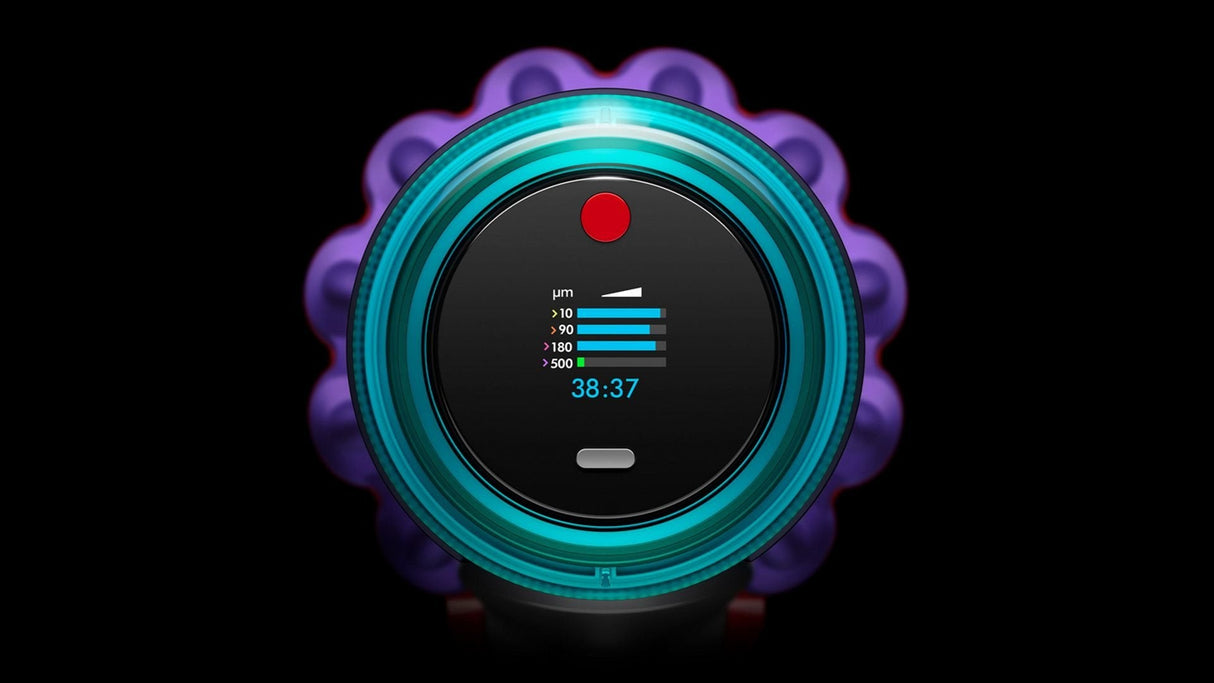 Aspirador Dyson Gen5 Detect Absolute Rojo+Plata+Turquesa+Violetat