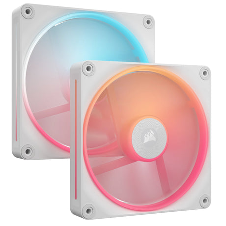 EAN 0840006688754 - Corsair iCUE LINK LX140-R RGB Carcasa del ordenador Ventilador 14 cm Blanco 2 pieza(s) imagen 1