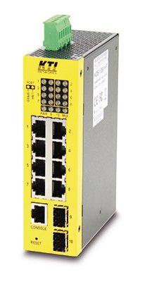 Kti Kgs-1060-Hp 10-Port Gigabit Poe Switch Industrial