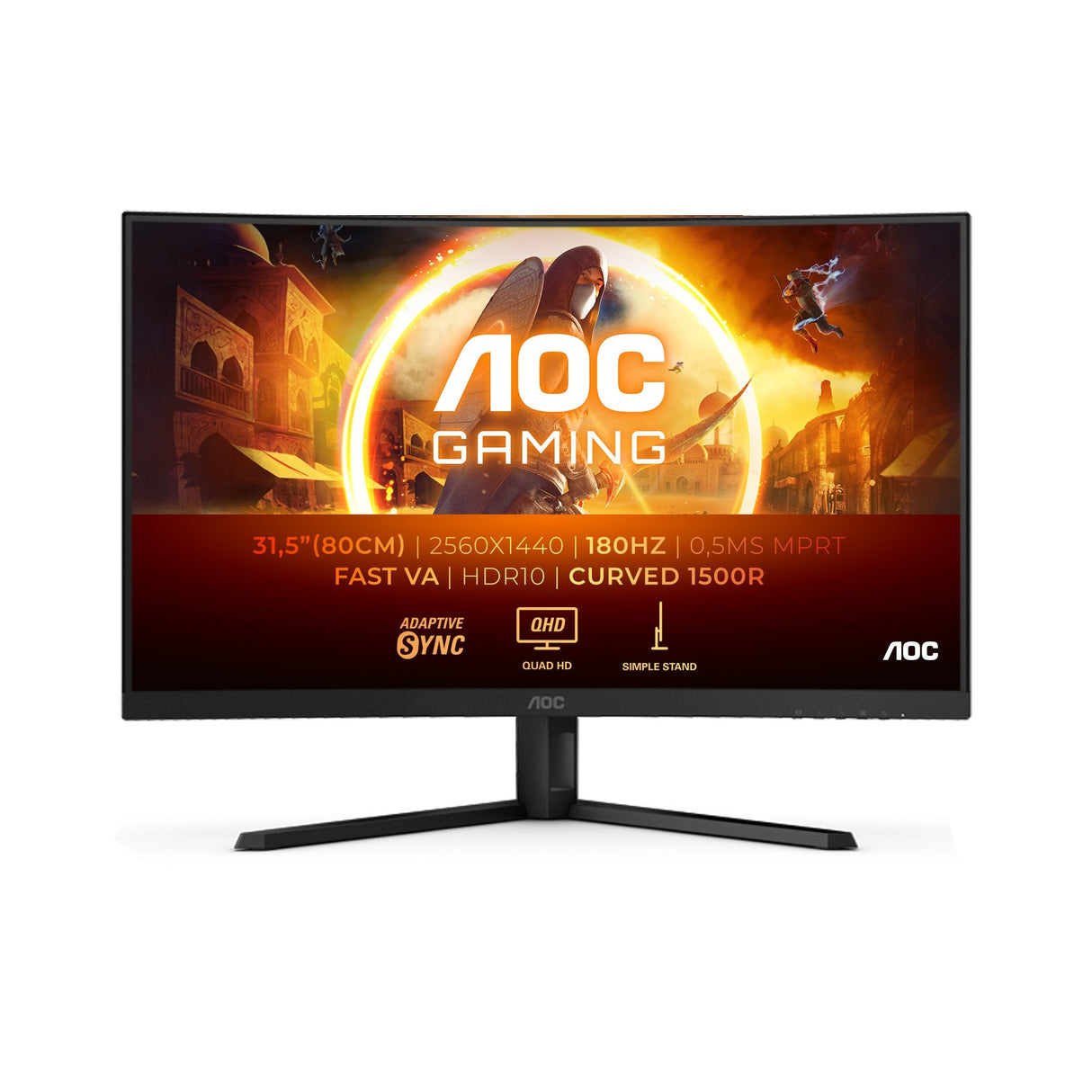 Monitor 32 Aoc Cq32g4ve Gaming