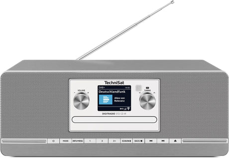 EAN 4019588510227 - TechniSat DIGITRADIO 372 CD IR Internet Analógico y digital Antracita, Plata imagen 2