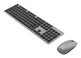 EAN 4711387538395 - ASUS W5000 Wireless Keyboard and Mouse Set teclado Ratón incluido Universal RF inalámbrico Gris imagen 2